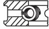 MAHLE 04018N0 040 18 N0_кольца поршневые d72x1.5x1.5x2.5 STD (1)/ Citroen C2, Peugeot 206 1.1i TU1JP 00