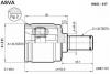 ASVA HNID517 ШРУС ВНУТРЕННИЙ ПРАВЫЙ 34x40x29