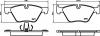 HELLA 8DB 355 014-351 Комплект тормозных колодок, дисковый тормоз
