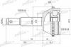 PATRON PCV1674 ШРУС наружн к-кт FORD: TRANSIT 2.2 TDCI 06&gt;