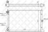 STELLOX 10-26572-SX Радиатор, охлаждение двигателя