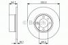 BOSCH 0 986 479 988 Тормозной диск