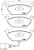 HELLA 8DB 355 008-551 Комплект тормозных колодок, дисковый тормоз