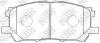 NIBK PN1497 КОЛОДКИ FR ТОРМОЗНЫЕ RX300/330/350 03-08