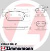 ZIMMERMANN 24623.180.2 Тормозные колодки VOLKSWAGEN MULTIVAN T5 (7HM, 7HN