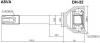 ASVA DH32 ШРУС НАРУЖНЫЙ 23x42x26