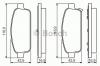BOSCH 0 986 495 259 Комплект тормозных колодок, дисковый тормоз