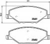 HELLA 8DB 355 020-521 Комплект тормозных колодок, дисковый тормоз