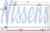 NISSENS 940333 Конденсатор, кондиционер