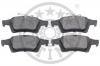 OPTIMAL 12352 Колодки тормозные дисковые задние / MAZDA-3,5; FORD C-MAX, Focus-II/III, Transit Connect 1.6-2.0 05/02~; OPEL Vectra-C, Signum; VOLVO