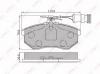 LYNX BD-1201 BD1201 Тормозные колодки дисковые LYNX