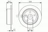 BOSCH 0 986 479 R08 Тормозной диск
