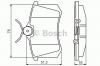 BOSCH 0 986 495 231 Комплект тормозных колодок, дисковый тормоз