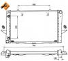 NRF 519509 Радиатор, охлаждение двигател