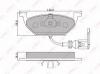 LYNX BD1202 BD1202 Тормозные колодки дисковые LYNX