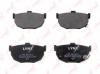 LYNX BD3612 BD3612 Тормозные колодки дисковые LYNX