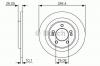 BOSCH 0986479A47 Диск тормозной задний