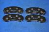Parts-Mall PKB009 КОЛОДКИ ТОРМОЗНЫЕ КОМПЛЕКТ