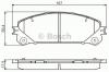 BOSCH 0 986 495 169 Комплект тормозных колодок, дисковый тормоз
