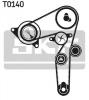 SKF VKMC 05193 Комплект ремня ГРМ OPEL/SAAB 1.9D 04- (с помпой)