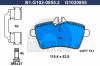 GALFER B1.G102-0855.2 Колодки тормозные