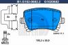 GALFER B1.G102-0682.2 Колодки торм.зад.