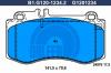 GALFER B1.G120-1234.2 Комплект тормозных колодок, дисковый тормоз