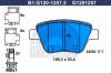 GALFER B1.G120-1257.2 Комплект тормозных колодок, дисковый тормоз