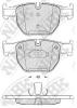 NIBK PN0334 Колодки тормозные дисковые PN0334