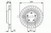 BOSCH 0 986 479 A49 Тормозной диск