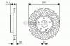 BOSCH 0 986 479 A58 Тормозной диск
