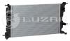 LUZAR LRC 0902 Радиатор охл. Renault Megane III (08-) 1.5dCi