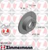ZIMMERMANN 100.1205.20 Тормозной диск