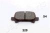 JAPANPARTS PP-229AF Комплект тормозных колодок, дисковый тормоз