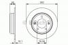 BOSCH 0 986 479 052 Тормозной диск
