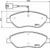 BREMBO P 23 145 Комплект тормозных колодок, дисковый тормоз