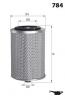 MECAFILTER ELH4703 Масляный фильтр