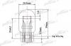 PATRON PLW21/5 Лампа накаливания (10шт в упаковке) W21/5W 12V NVA CP W3x16q