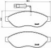 BREMBO P 23 144 Комплект тормозных колодок, дисковый тормоз