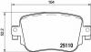 BREMBO P 85 135 Комплект тормозных колодок, дисковый тормоз