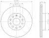 HELLA 8DD 355 109-561 Тормозной диск