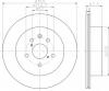 HELLA 8DD 355 112-881 Тормозной диск
