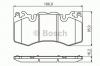 BOSCH 0 986 494 440 Комплект тормозных колодок, дисковый тормоз