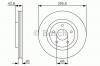 BOSCH 0 986 479 R89 Тормозной диск