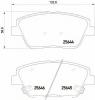 BREMBO P 30 066 Комплект тормозных колодок, дисковый тормоз