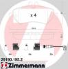 ZIMMERMANN 29190.195.2 Комплект тормозных колодок, дисковый тормоз