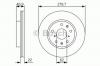 BOSCH 0 986 479 S58 Тормозной диск