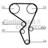 CONTITECH CT1101WP1 Комплект ГРМ с водяным насосом C-134 CITROEN C3. PEUGEOT 307 1.4 16V 03>
