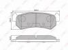 LYNX BD-1807 BD1807  Тормозные колодки дисковые LYNX