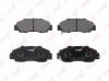 LYNX BD3405 BD3405 Тормозные колодки дисковые LYNX